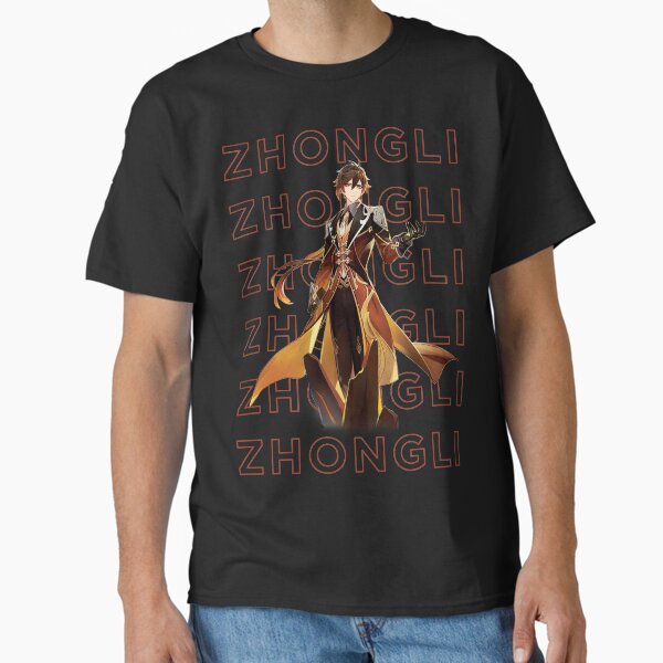 Genshin Impact Zhongli Design Classic T-Shirt