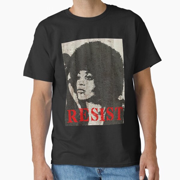 Most Successful Vintage Angela Davis Resist Amazing Hacks Classic T-Shirt