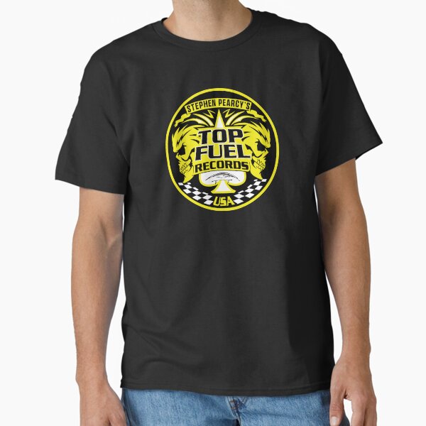 STEPHEN PEARCY of RATT Top Fuel Records Double Skull Race Logo 2025 Classic T-Shirt