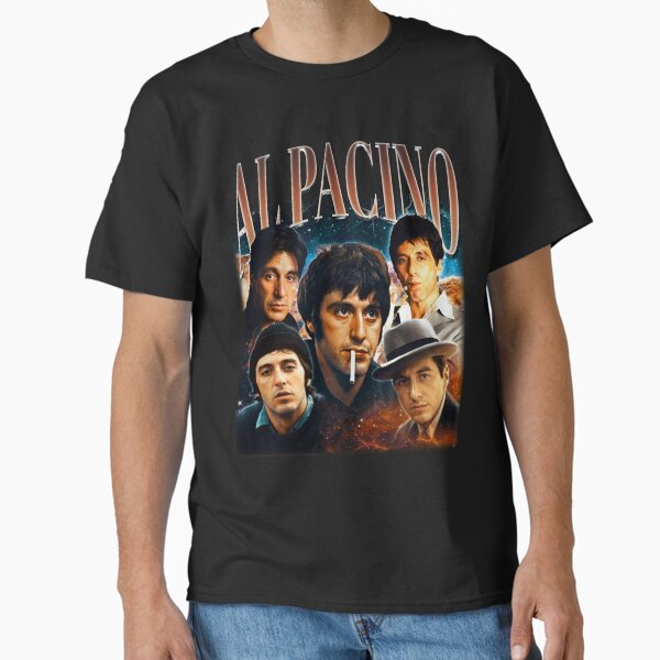 AL PACINO Vintage 90s Style, Al Pacino Homage Rap Hip-hop, Classic T-Shirt