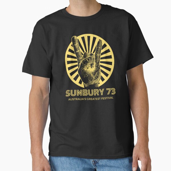 Sunbury '73 Vintage Festival Retro Tee Classic T-Shirt