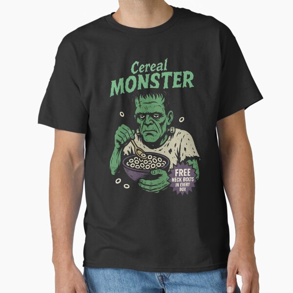 Cereal Monster | Funny Frankenstein Horror Parody Classic T-Shirt