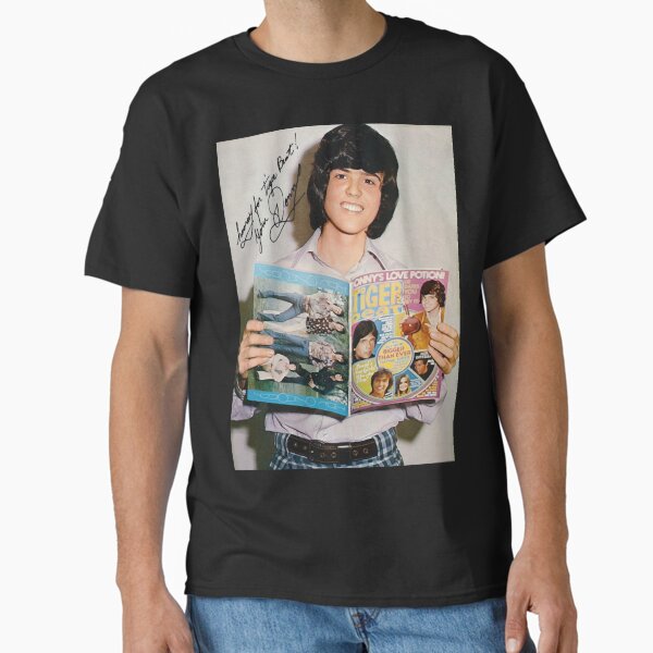 Women Men Donny Osmond And The Osmonds Retro Vintage Classic T-Shirt