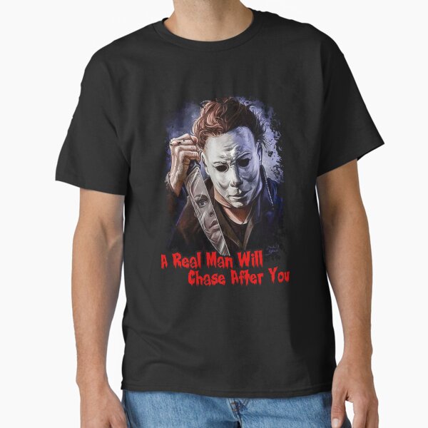 Horror Characters Tee, Horror Friend Shirt, Halloween Movie Shirt, Horror Killer Halloween Tee, Michael Myers Shirt, Serial Killer Shirt Classic T-Shirt