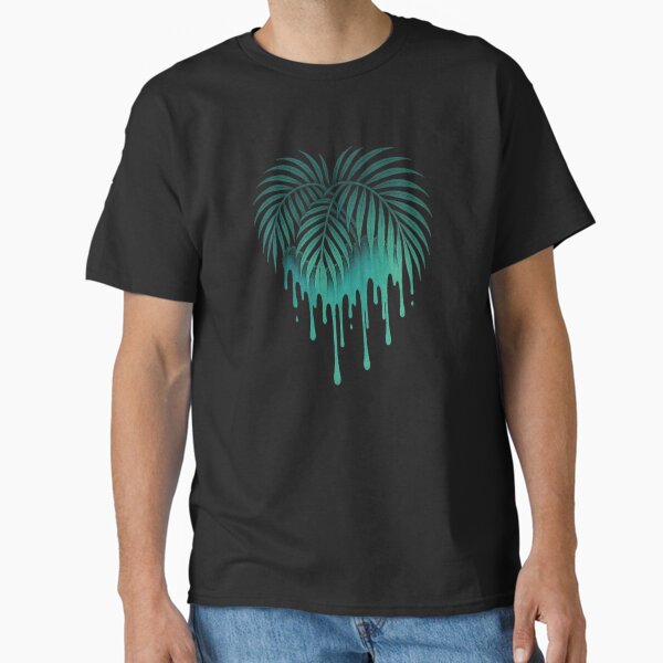 "Dripping Tropics: Surreal Palm Vibes" Classic T-Shirt
