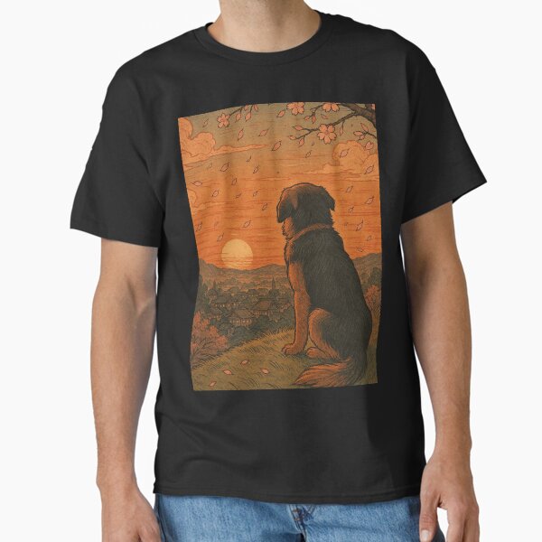 A Loyal Watch at Dusk Classic T-Shirt