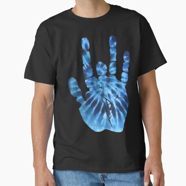 Blue Groovy Jerry Hand Classic T-Shirt