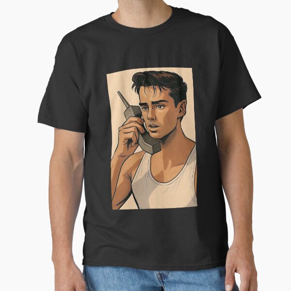 Nostalgic Call, (80s Vibe). Classic T-Shirt