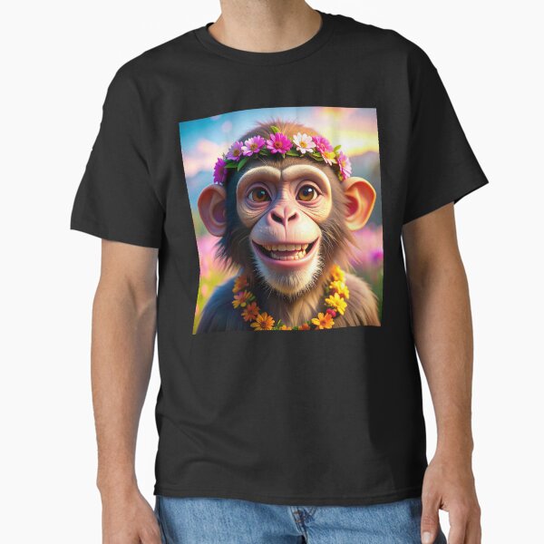 Baby Boomer | "Good Vibes Only" Hippie Monkey Collection Classic T-Shirt