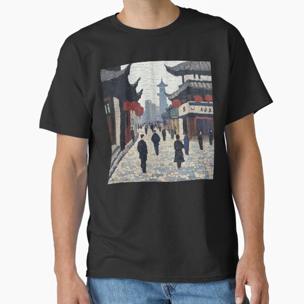 Nanjing | Post-impressionist painting style Classic T-Shirt