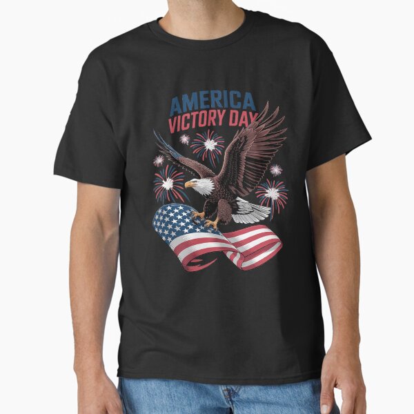 America Victory Day Patriotic Soldier May 8th Classic T-Shirt