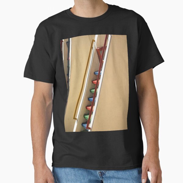 colorful staircase 3 Classic T-Shirt