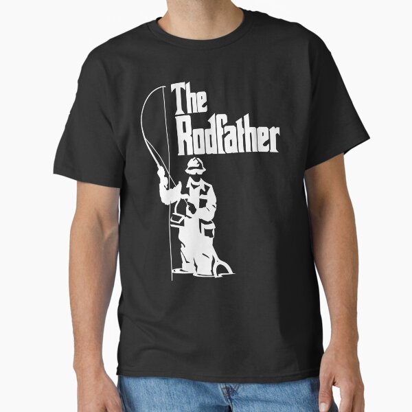 The Rodfather Fishing T Shirt Classic T-Shirt