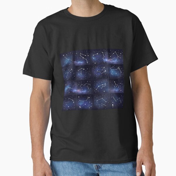 Starry Night Patterns Collection Classic T-Shirt