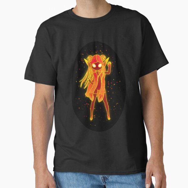 Aurenya the Aries Zodiac Sprite | Glowing Zodiac Art Classic T-Shirt