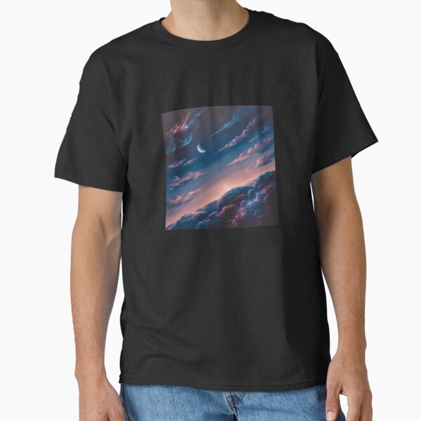 Celestial Dawn Over the Dreamscape Horizon Classic T-Shirt