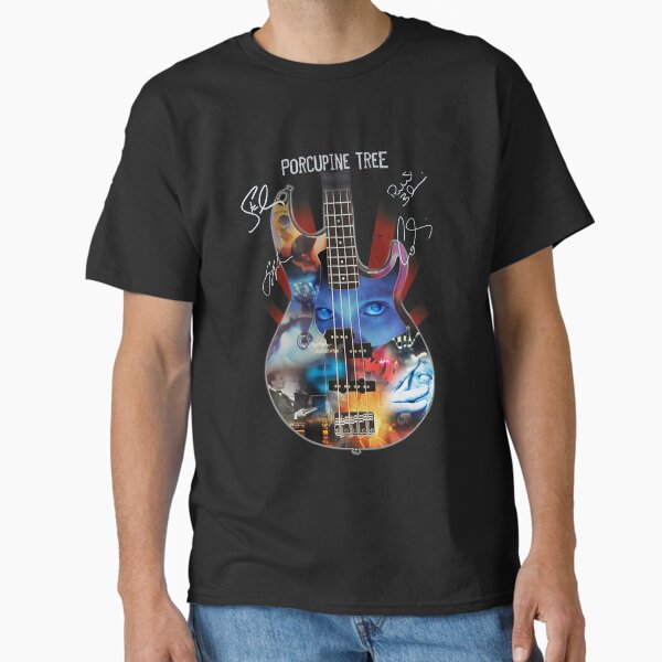 Porcupine Tree.Rock Band Guitar Signature Classic T-Shirt
