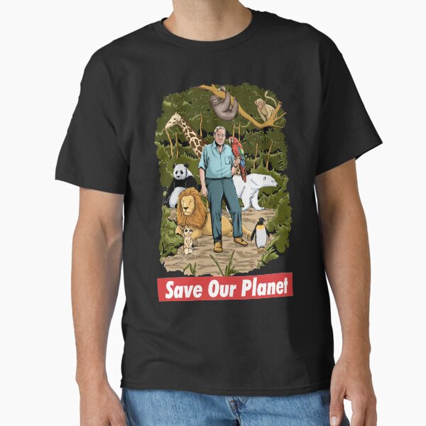 David Attenborough - Save Our Planet  Classic T-Shirt