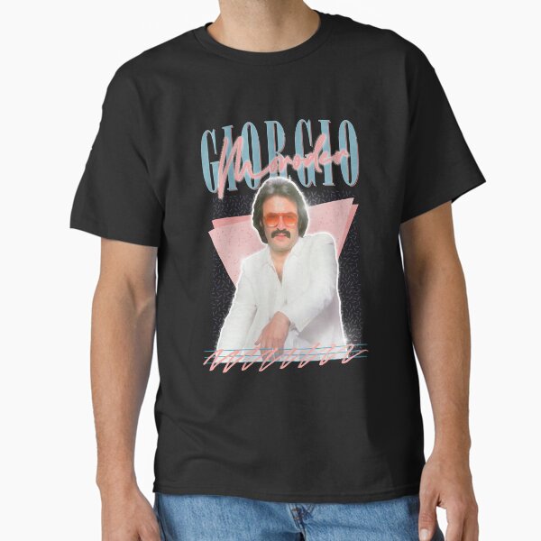Giorgio Moroder -- Retro Style Fan Art Design Classic T-Shirt