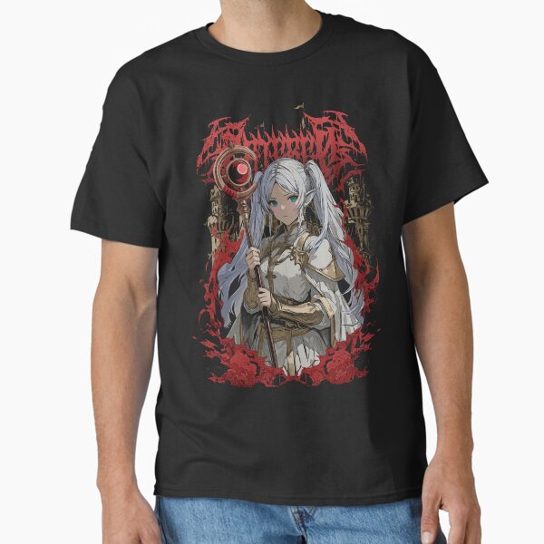 Frieren Heavy Metal Art Classic T-Shirt