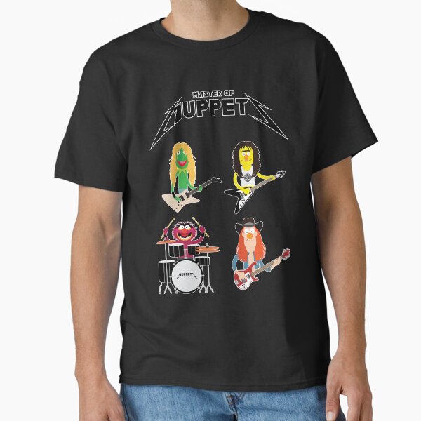 Master of Muppets - Muppets as Metallica Band Active Classic T-Shirt