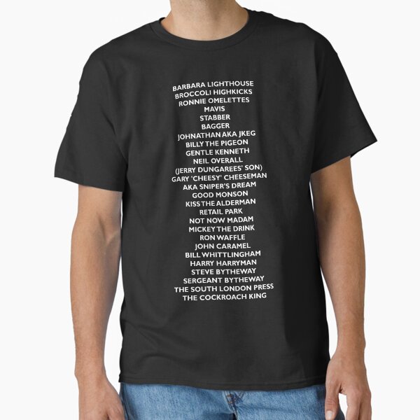 Bob Mortimer's names - White Classic T-Shirt