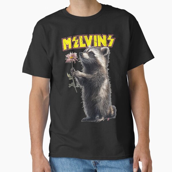 DUK FAT - Melvin the Heavy Metal Raccoon  Classic T-Shirt