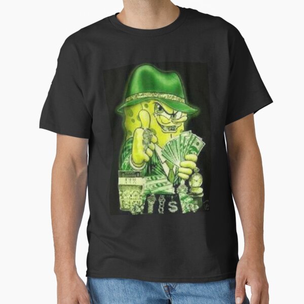 Cash Money Pimp Spongebob Classic T-Shirt