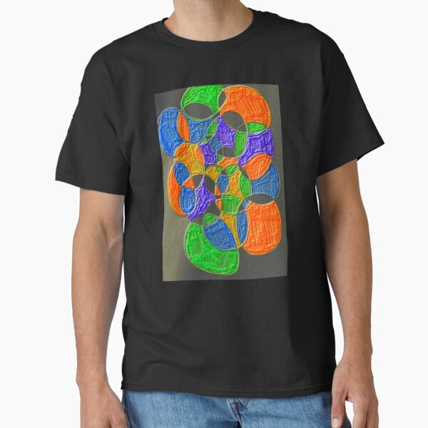 Fluorescence Of Alien Heads Classic T-Shirt