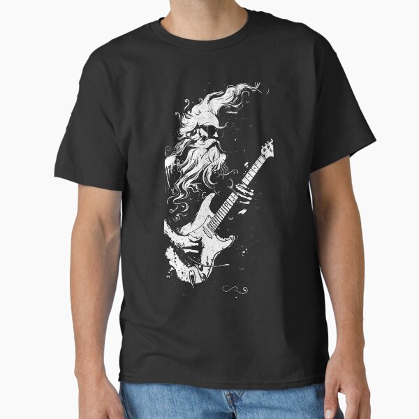 Rocking Guitar Man Classic T-Shirt