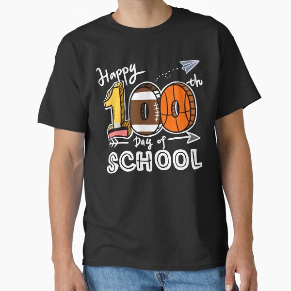Happy 100 days of school Classic T-Shirt