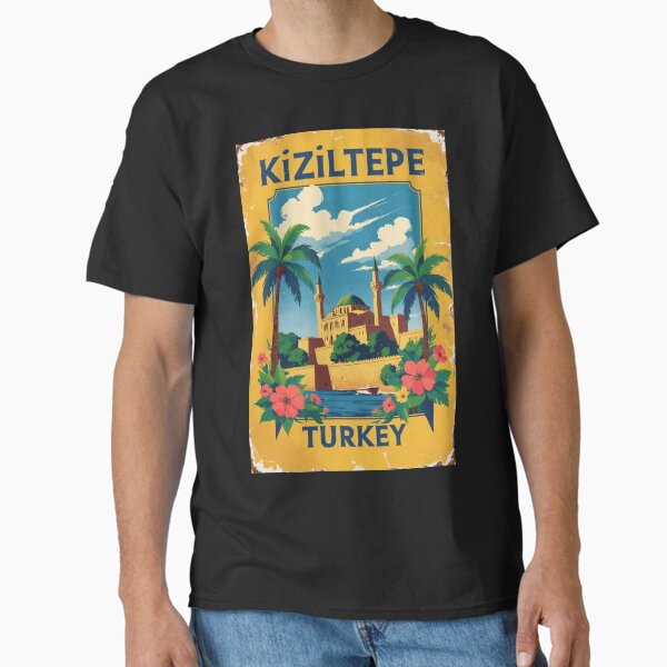 Kiziltepe Turkey Vintage Travel Tourism Classic T-Shirt