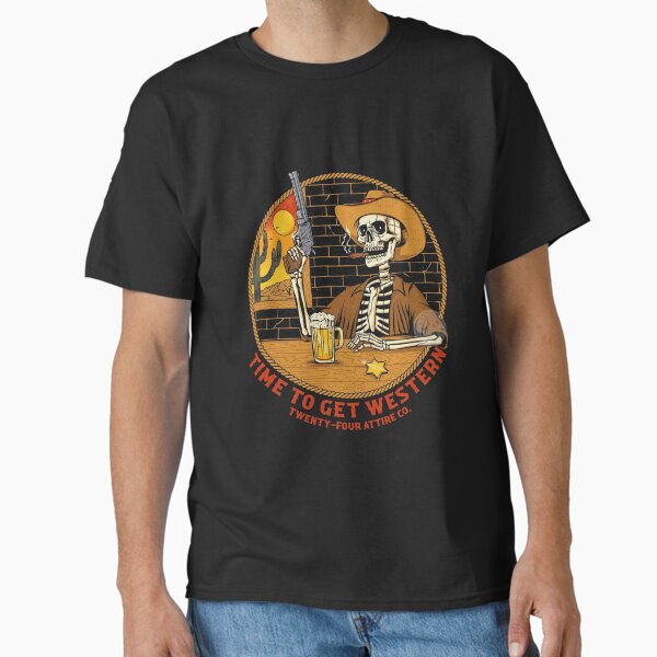 Time To Get Western – Twenty-Four Attire Classic T-Shirt