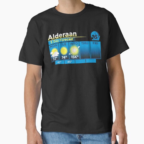 ALDERAAN 5 DAY FORECAST Classic Classic T-Shirt