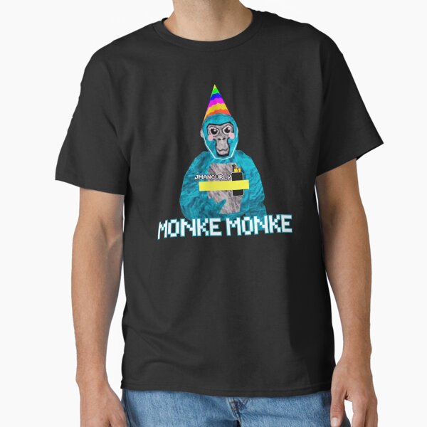 Gorilla Tag JMANCURLY Monke Monke VR Gamer Classic T-Shirt