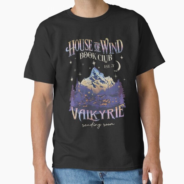 House Of Wind Book Club  Shirt, Sarah J Maas Shirt, Night Court Shirt, Acotar Velaris, Throne Of Glass Shirt Classic T-Shirt