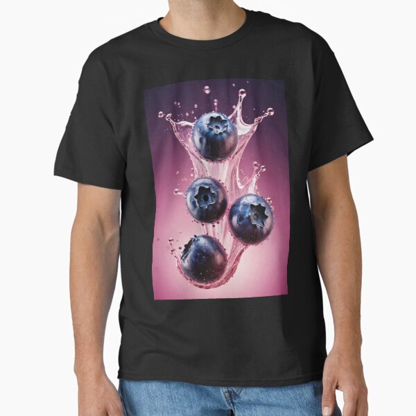 Blueberry Splash Classic T-Shirt