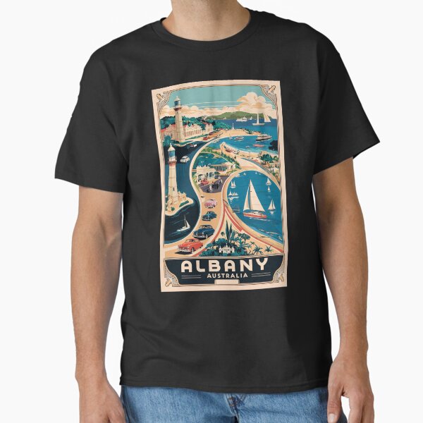 Albany Australia Vintage Travel Tourism Classic T-Shirt