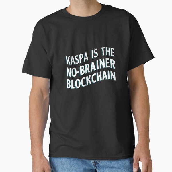 Kaspa CPU Power Raw Computational Art Classic T-Shirt