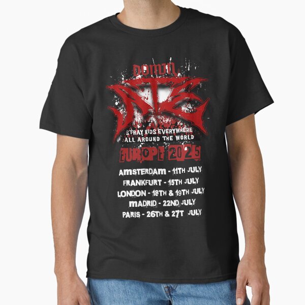 Domin-ATE Europe 2025 Tour Shirt - Dark Classic T-Shirt