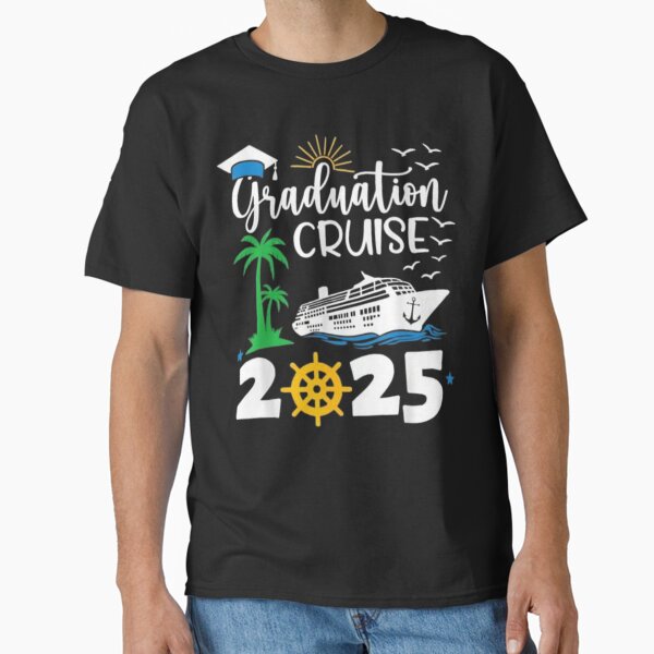 Graduation Cruise 2025 Tropical Celebration Vibes Classic T-Shirt