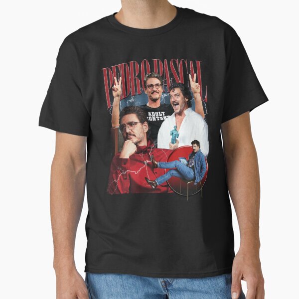 Pedro Pascal Bootleg Print Classic T-Shirt