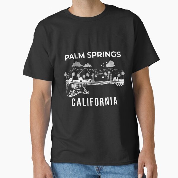 Palm Springs Skyline California Souvenir Palm Springs Classic T-Shirt