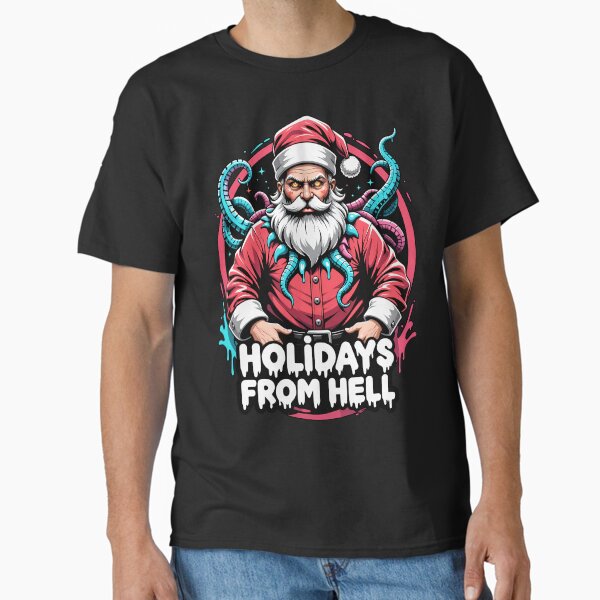 Holidays From Hell - Santa's Dark Side Classic T-Shirt