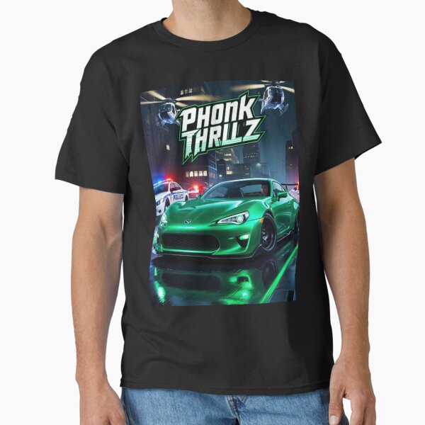 Green Getaway – Phonkthrillz Under the Lights of Chaos Classic T-Shirt
