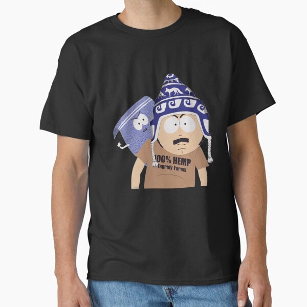 Tegridy Farms Randy Marsh and towelle characters   Classic T-Shirt