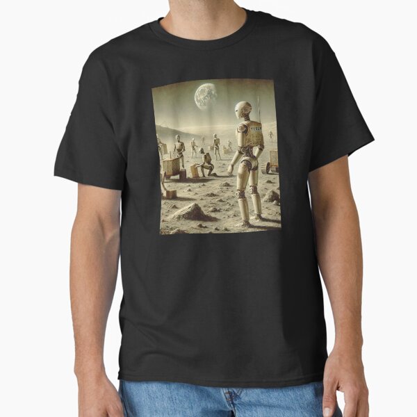 robots are coming Classic T-Shirt
