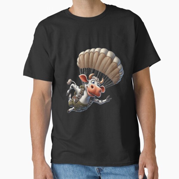 Skydiving * Cattle 1 Classic T-Shirt