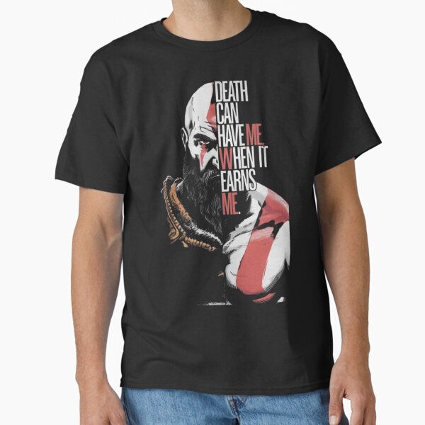 God of War Kratos Quote Gaming Art Classic T-Shirt
