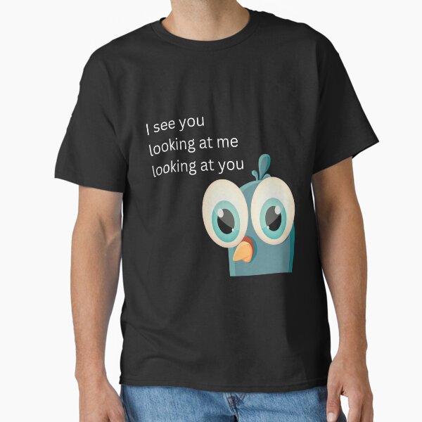 I see you looking at me funny pigeon  Classic T-Shirt
